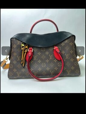 Authentic Louis Vuitton Monogram Tuileries Handbag 2-way Shoulder Bag